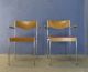 1 Of 2 Vintage 60s 70s Modernist Edlef Bandixen Horgen Glarus Chair Plywood 1900-1950 photo 1