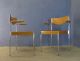 1 Of 2 Vintage 60s 70s Modernist Edlef Bandixen Horgen Glarus Chair Plywood 1900-1950 photo 3