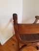 Vintage Lion Throne Chair Carved Wood Circa.  1950 1800-1899 photo 9