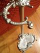 Antique Vintage White Bronze Umbrella Stand Deco Or Fireplace Tool Stand 1900-1950 photo 4