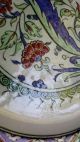 Antique Iznik Style Pottery Plate - Iznik Revival - Kutahya - Samson Islamic photo 4