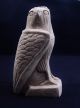 Huge Ancient Egyptian Carved Limestone Horus Statue As Falcon 664 Bc - 332 Bc Egyptian photo 1