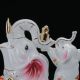 Chinese Colorful Porcelain Hand - Painted Elephant Statue C359 Other Antique Chinese Statues photo 1