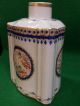 19th Century French Porcelain Tea Caddy Chinese Export Design Sampson Other Antique Ceramics photo 1