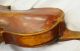 Antique Violin About 100 - 150 Years Old String photo 5