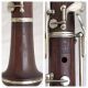 1870 Historical French Rosewood Oboe Triebert Paris System 5 Complete Restored Wind photo 9