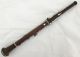 1870 Historical French Rosewood Oboe Triebert Paris System 5 Complete Restored Wind photo 6