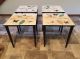 4 Vintage Mid Century Modern Biltmore Butterfly Stacking Nesting Tables Mid-Century Modernism photo 5