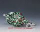 Chinese Decorative Cloisonne Handwork Carved Aladdin Lamp Statue Qw0338 Other Antique Chinese Statues photo 6