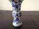 Rare Chinese Antique Blue And White Gu Beaker Vase With Fish Decoration Vases photo 5