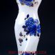 Chineser Porcelain Hand Painted Cheongsam Vase Cqqp05 Vases photo 2