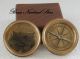 Poem Antique Style Brass Nautical Brass 1885 Poem Compass Collectible Gift @ Compasses photo 5