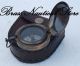 Antique Brass Push Button Compass - Mini Sundial Compass - Pocket Compass See more Antique Brass Push Button Compass-mini Sundial... photo 2