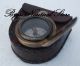 Antique Brass Push Button Compass - Mini Sundial Compass - Pocket Compass See more Antique Brass Push Button Compass-mini Sundial... photo 4