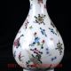 Chinese Porcelain Hand - Painted Flower & Crane Vase W Qianlong Mark Cqyg04 Vases photo 4