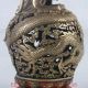 Old Braas Hand Carved Hollow Furnace Dragon With Ming Xuande Mark Incense Burners photo 2