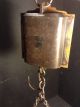 Circa 1900 Antique Chatillion Brass Face Half Size Hanging Produce Scale W/tray Scales photo 2