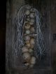 Primitive Gourd Garland Cluster,  Extra Long,  Early Look Homestead Dried,  W/raffia Primitives photo 2