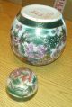 Antique Chinese Pearl Glazed Tongzhi Marked Vase Or Urn Jars photo 2