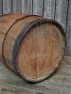 Antique Rustic Wooden Nail Barrel Keg Old England Barn Find Primitives photo 5