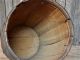 Antique Rustic Wooden Nail Barrel Keg Old England Barn Find Primitives photo 6