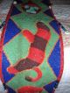 Yoruba From Nigeria,  Beaded Diviner ' S Belt,  Red & Green,  Vintage Other African Antiques photo 6