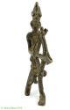 Dogon Brass Archer Figurine Mali African Art Was $75.  00 Other African Antiques photo 1