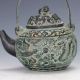 Chinese Antique Bronze Hand Carved Dragon & Phoneix Pattern Teapot Teapots photo 2