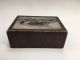 Antique Vintage Russian Carved Painted Folk Art Wood Box Other Antiquities photo 1