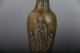 Exquisite Chinese Carving Brass Guanyin Vase Daqing Mark J303 Vases photo 4