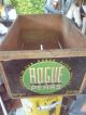 Vintage Wood Storage Box Hercules Powder,  Duet,  Rogue Pears Boxes photo 4