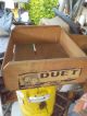 Vintage Wood Storage Box Hercules Powder,  Duet,  Rogue Pears Boxes photo 6
