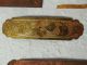 B1 Japanese Buddhist Altar Decoration Metal Plate Fitting Copper 145g Other Japanese Antiques photo 5