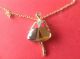 A Really Lovely Dancing ' Ballerina ' Figurine Necklace ' Beach Find British photo 1