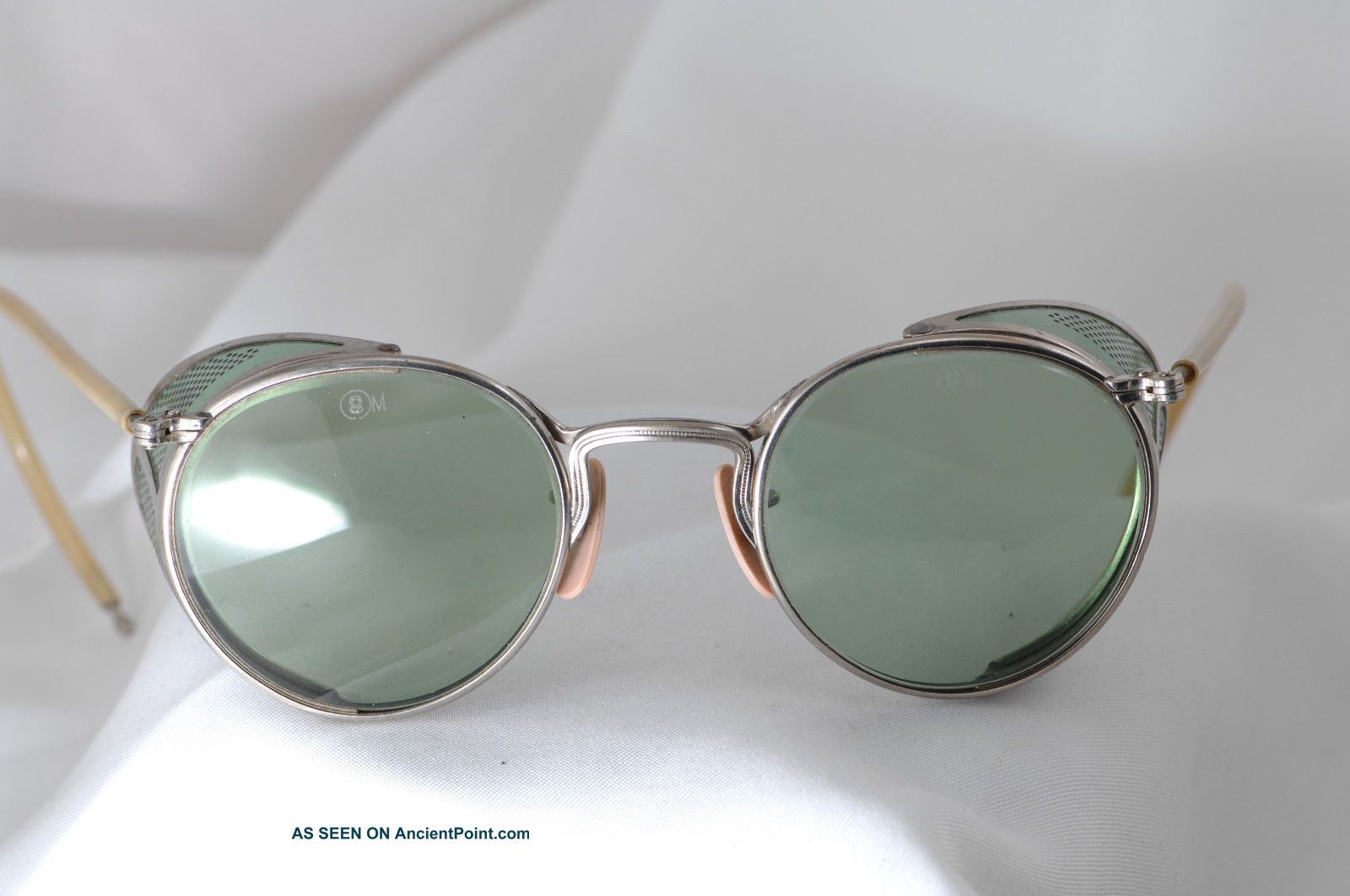 Antique Safety Glasses,  Sunglasses,  Steam Punk,  Harley,  Motorcycle,  Ao Full - Vue Optical photo
