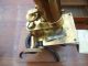 Antique Brass Microscope Other Antique Science Equip photo 1