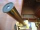 Antique Brass Microscope Other Antique Science Equip photo 2