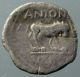 Marcus Antonius,  Silver Quinarius,  Bust Of Victory,  Fulvia,  Lion,  Lugdunum 42 Bc Roman photo 1