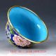 Chinese Cloisonne Hand Carved Flower Bowl Jtl050 Bowls photo 3