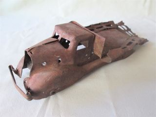 Farm Fresh Vintage Old Rusty Weathered Truck Toy.  Man Cave.  12 
