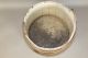 19th C Round Shaker Type Staved Bucket Or Tub In Best Brown Paint Primitives photo 5