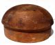 Antique Wood Wooden Millenery Hat Form Block Mold Crown Industrial Molds photo 2