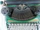 Vintage 1920 ' S L C Smith & Corona Green Typewriter Typewriters photo 3