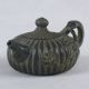 Chinese Bronze Handwork Carved Flower & Cover Teapot W Qianlong Mark Qt038 Teapots photo 1