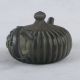 Chinese Bronze Handwork Carved Flower & Cover Teapot W Qianlong Mark Qt038 Teapots photo 3