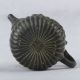 Chinese Bronze Handwork Carved Flower & Cover Teapot W Qianlong Mark Qt038 Teapots photo 6