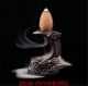 Ceramic Little Moon Smoke Backflow Cone Decoration Holder Incense Burner Incense Burners photo 1