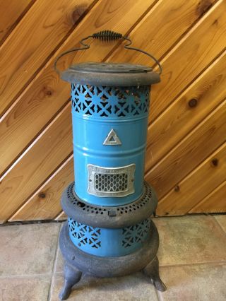 American Made Antique 1900 ' S Perfection Smokeless Oil Heater/stove No 630 photo