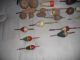 Have 40 Wooden And Cork Floats Bobbers Antique 1920s 1950s Old Fishing Nets & Floats photo 3