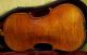 Fine Old French Violin Georges Chanot 1882 String photo 5
